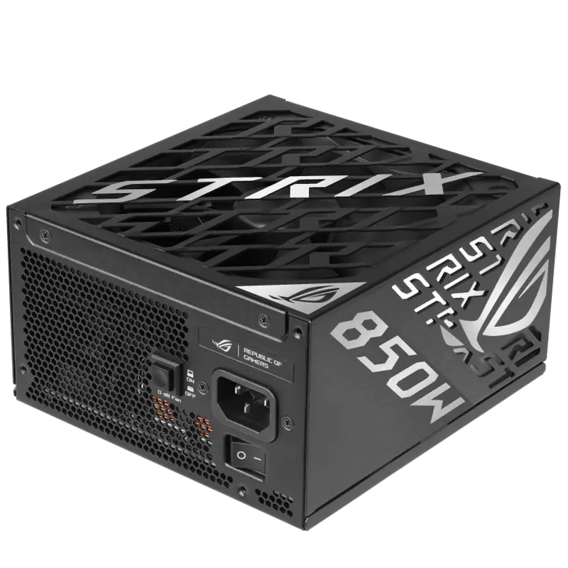 Power Supply ATX 850W ASUS ROG Strix Gaming, 80+ Platinum, 160mm, Active PFC, OPP/OVP/UVP/SCP/OCP/OT