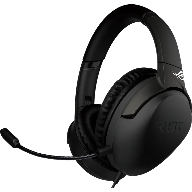 Gaming Headset ASUS ROG Strix Go, 40mm driver, 32 Ohm, 20-20kHz, 262g, Controls on ear cup, Detachab
