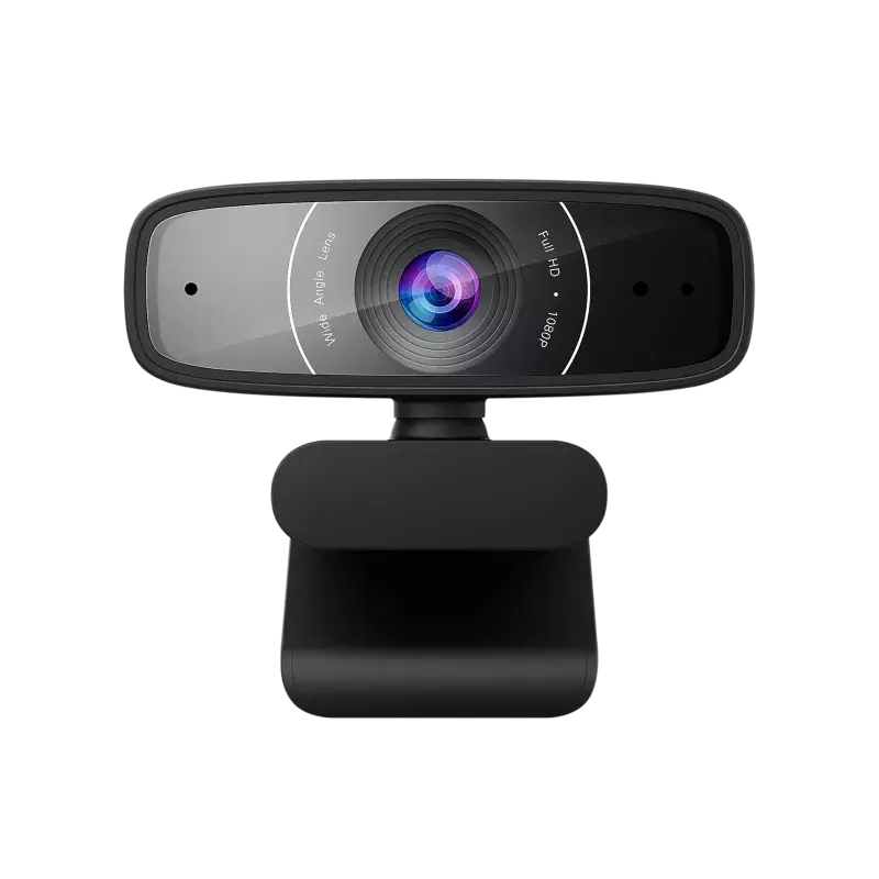 PC Camera ASUS C3, 1080p/30fps, FoV 78°, Fixed foucus, 360° Rotation, Dual Microphone