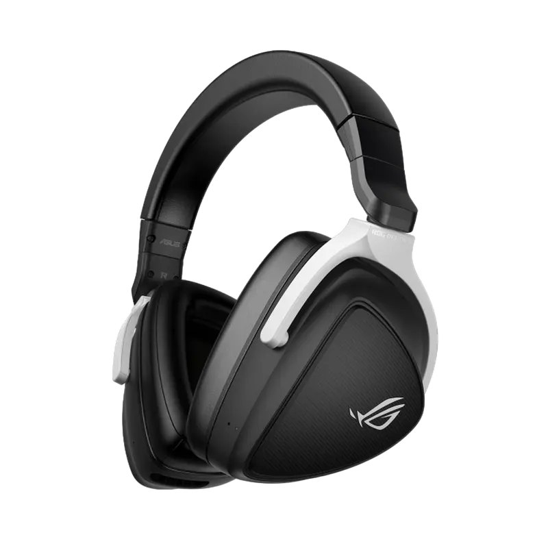 Gaming Wireless Headset ASUS ROG Delta S, 50mm driver, 32 Ohm, 20-20kHz, 310g, v7.1, AI NC, Controls
