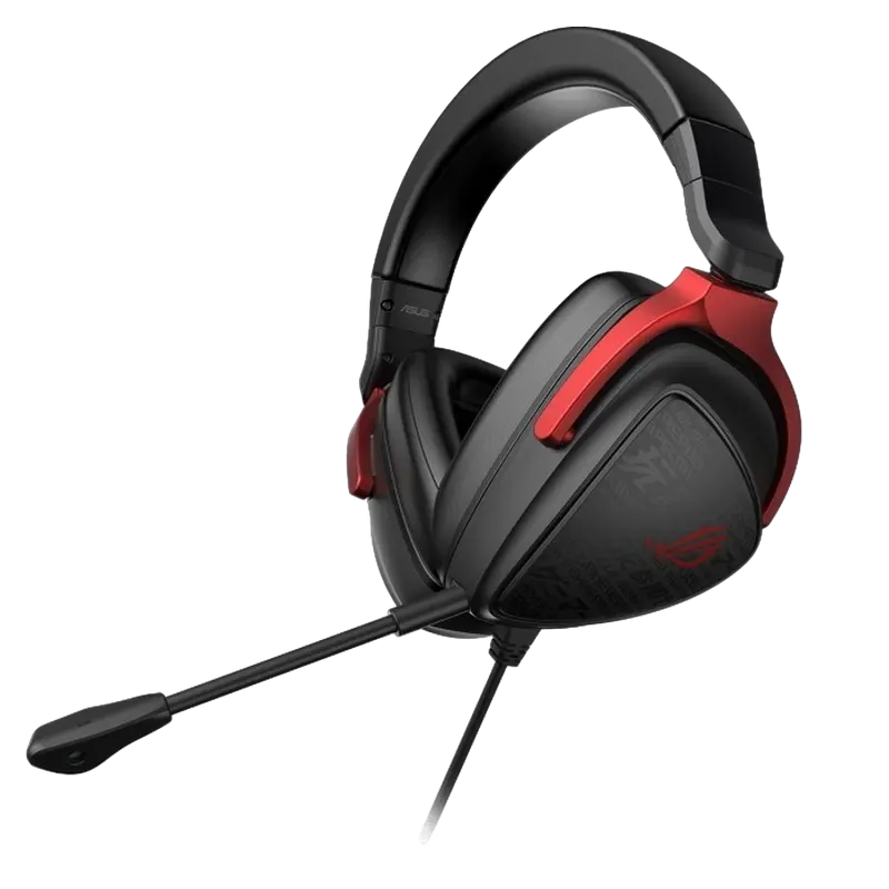 Gaming Headset ASUS ROG Delta S Core, 50mm driver, 32 Ohm, 20-40kHz, 270g., v7.1, Controls on ear cu