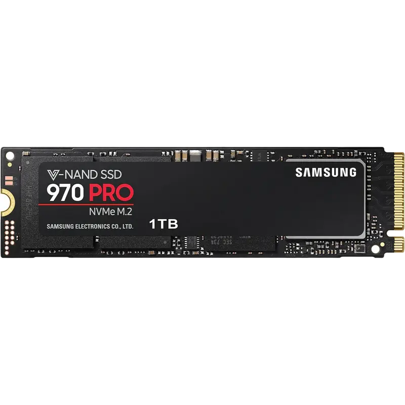 .M.2 NVMe SSD 1.0TB Samsung 970 PRO [PCIe 3.0 x4, R/W:3500/2700MB/s, 500/500K IOPS, Phoenix, MLC]