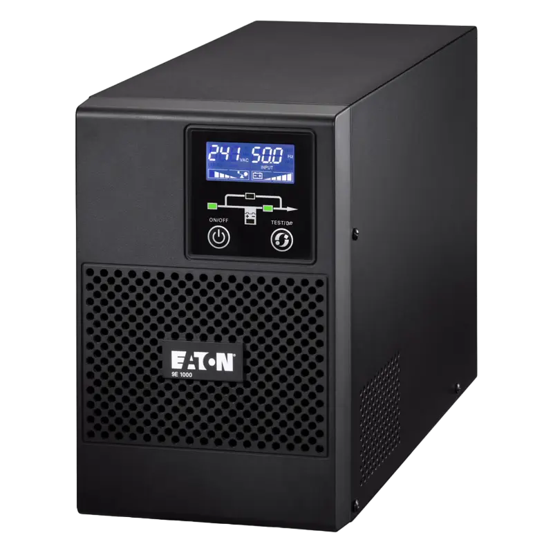 UPS Eaton 9E1000i 1000VA/800W, On-Line, LCD, AVR, USB, RS232, Comm. slot, 4*C13