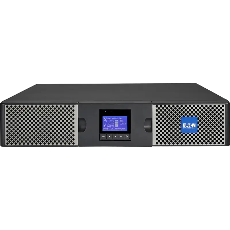 UPS Eaton 9PX2200IRT2U-L Li-Ion,2200VA/2200W R2U/Tower,Online,LCD,AVR,USB,RS232,Com.slot,8*C13,2*C19