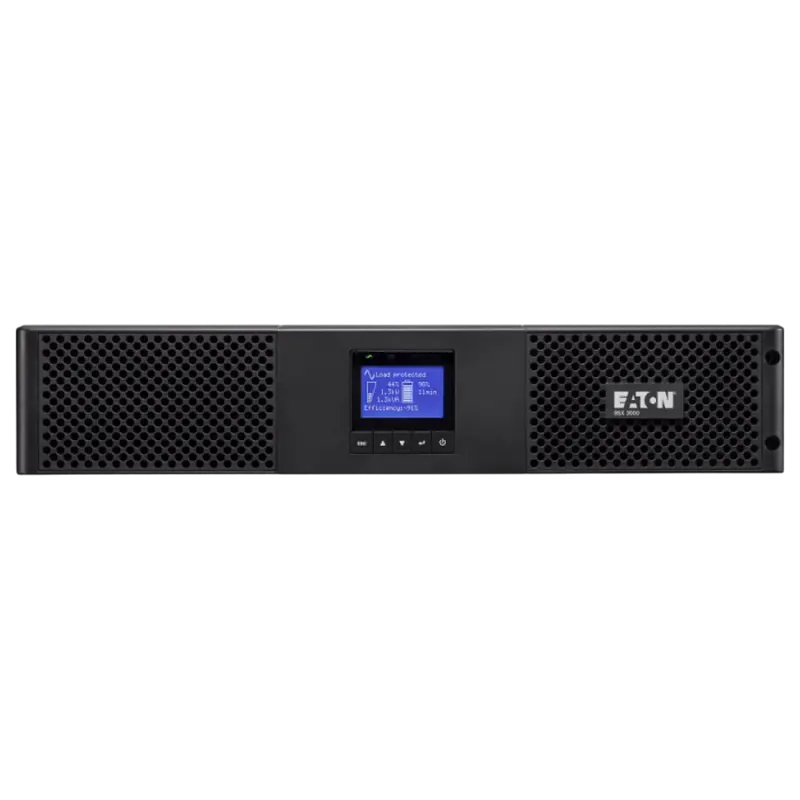 UPS Eaton 9SX1000IR 1000VA/900W Rack 2U,Online,LCD,AVR,USB,RS232,Com.slot,6*C13,Ext.batt.opt