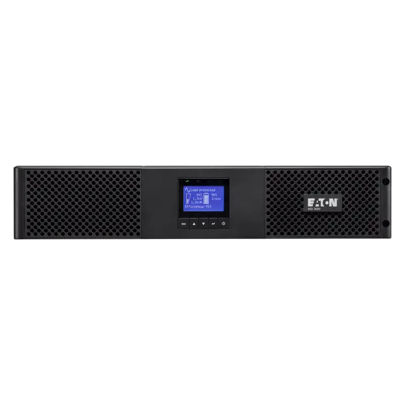 UPS Eaton 9SX1500IR 1500VA/1350W Rack 2U,Online,LCD,AVR,USB,RS232,Com.slot,6*C13,Ext.batt.opt