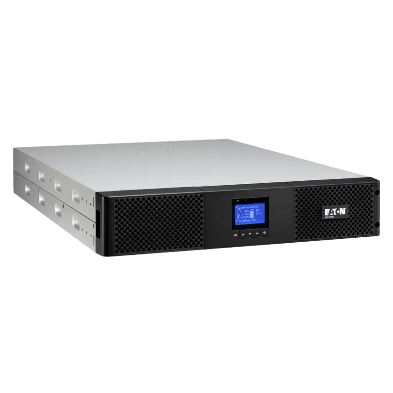UPS Eaton 9SX2000IR 2000VA/1800W Rack 2U,Online,LCD,AVR,USB,RS232,Com.slot,8*C13,Ext.batt.opt