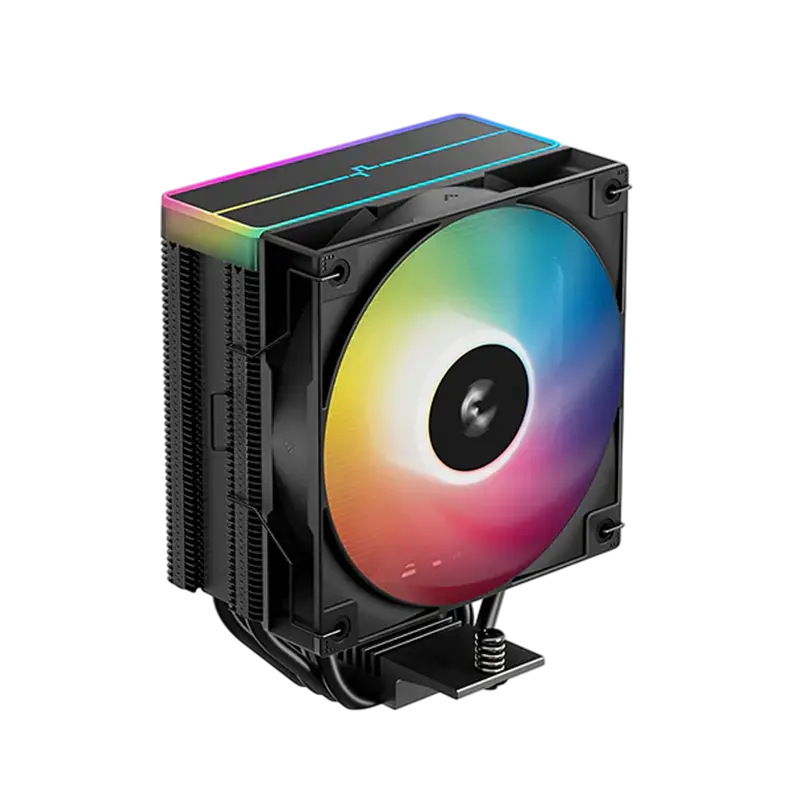 AC Deepcool "AG400 BK ARGB V2" (≤31.6dB, 500-2100RPM, 75.89 CFM, 120mm, ARGB, 220W, 4x6mm, 634g.) Bl