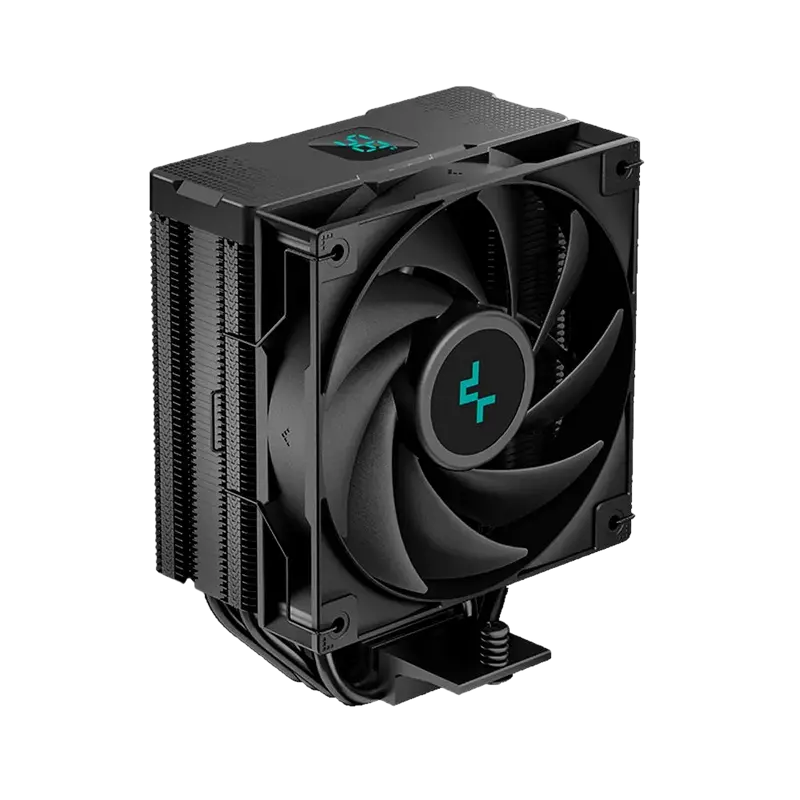 AC Deepcool "AG400 DIGITAL BK" (≤31.6dB, 500-2100RPM, 75.89 CFM, 120mm, 220W, 4x6mm, Display, 636g.)