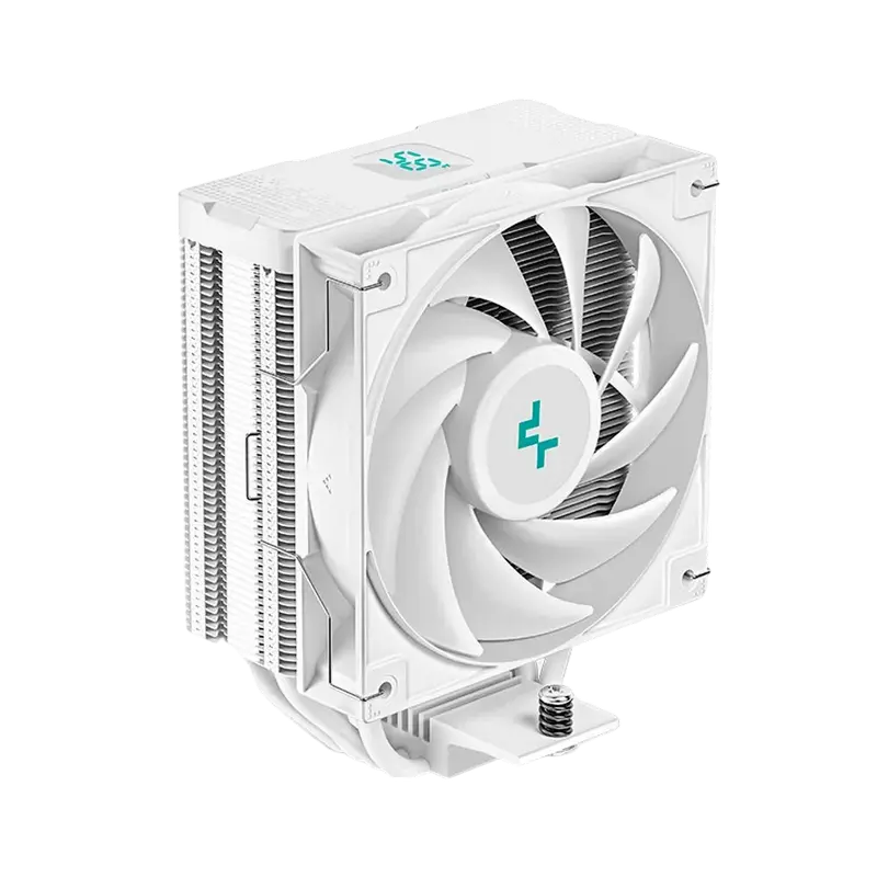 AC Deepcool "AG400 DIGITAL WH" (≤31.6dB, 500-2100RPM, 75.89 CFM, 120mm, 220W, 4x6mm, Display, 636g.)