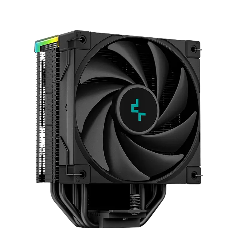 AC Deepcool "AK400 DIGITAL" (≤28dB, 500-1850RPM, 68.99 CFM, 120mm, ARGB, Display, 220W, 4x6mm, 695g.