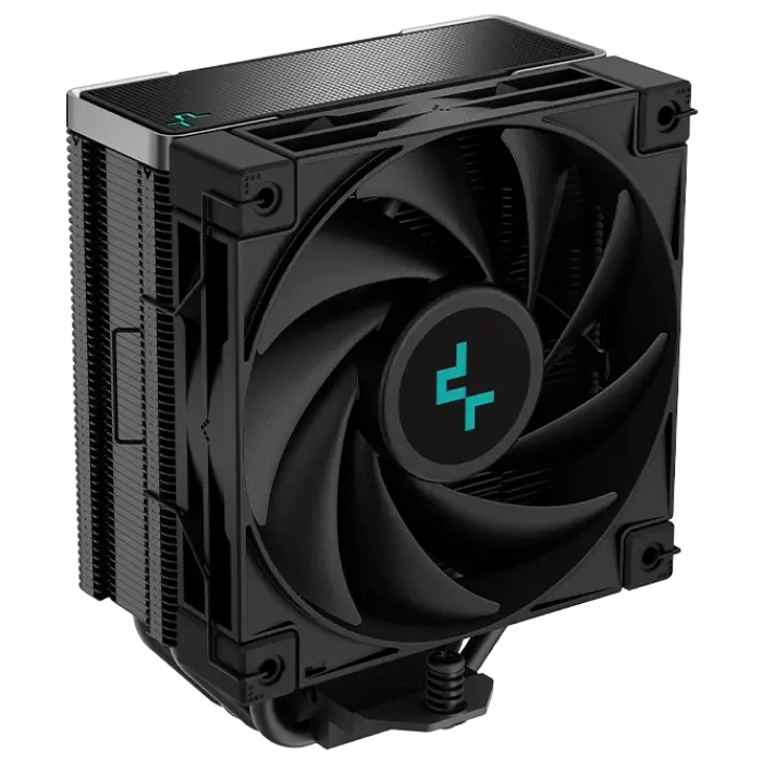 AC Deepcool "AK400 ZERO DARK " (≤29dB, 500-1850RPM, 66.47 CFM, 120mm, 220W, 4x6mm, 661g.)