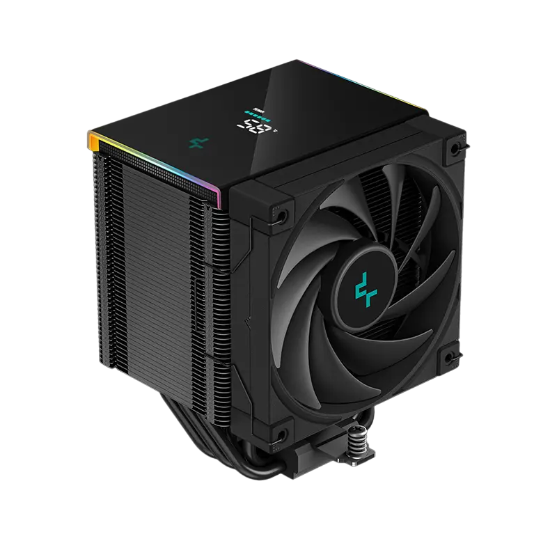 AC Deepcool "AK500 DIGITAL" (≤28dB, 500-1850RPM, 68.99 CFM, 120mm, ARGB, 5x6mm, Display, 1291g.)