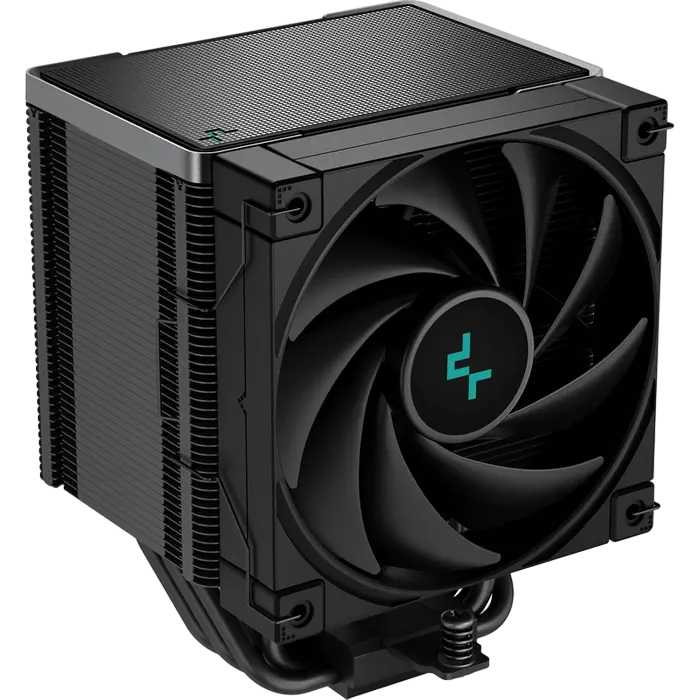 AC Deepcool "AK500 ZERO DARK" (≤31.5dB, 500-1850RPM, 68.99 CFM, 120mm, 240W, 5x6mm, 1040g.)