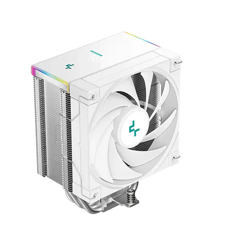 AC Deepcool "AK500S DIGITAL SE WH" (≤28dB, 500-1850RPM, 68.99 CFM, 120mm, ARGB, 5x6mm, Display, 904g
