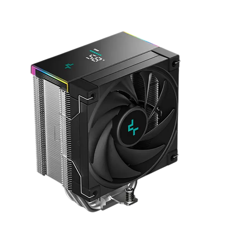 AC Deepcool "AK500S DIGITAL SE" (≤28dB, 500-1850RPM, 68.99 CFM, 120mm, ARGB, 5x6mm, Display, 904g.)