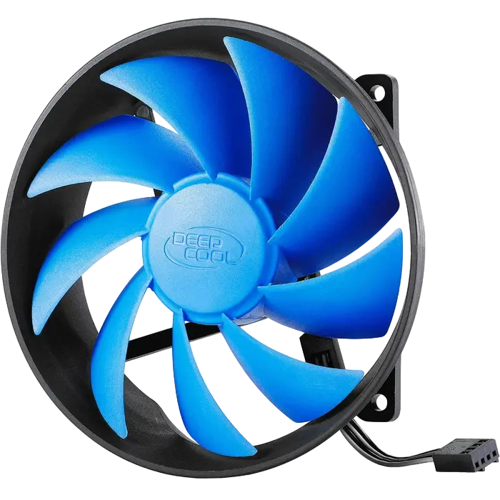 AC Deepcool "GAMMAXX 200T" (17.8-26dBA, 900-1600RPM, 54.25CFM, 120mm, 100W, 361g)