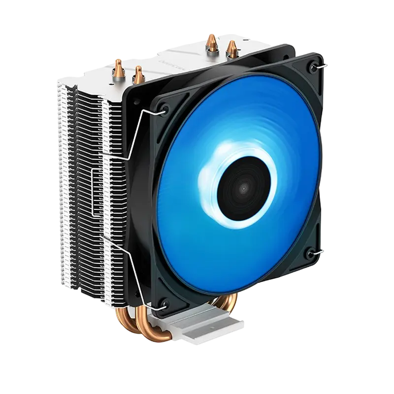 AC Deepcool "GAMMAXX 400 V2(Blue) (<27.8dBA, 64.5CFM, 120mm Blue LED, PWM, 130W, 606g.)