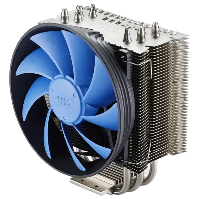 AC Deepcool "GAMMAXX S40" (<26.1BA, 900-1600RPM, 54.25CFM, 120mm, PWM, 130W, 610g.)