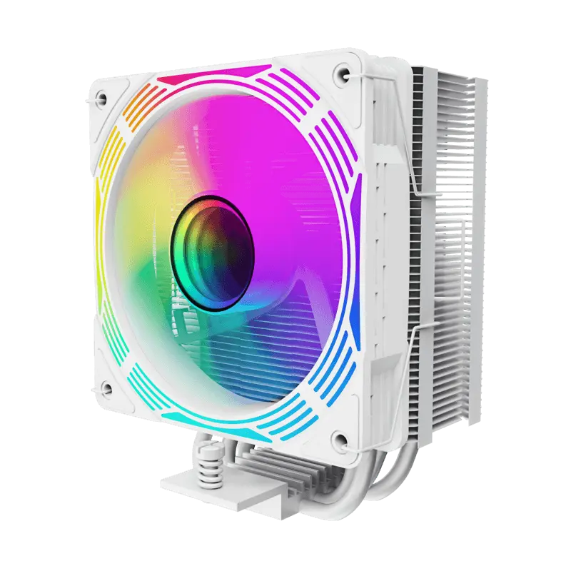 AC Gamemax "Ice Force WH" (<31,21dBA, 800-1800RPM, 44.35CFM, 120mm, PWM, ARGB, 4x6mm, 47 Fins, 200W