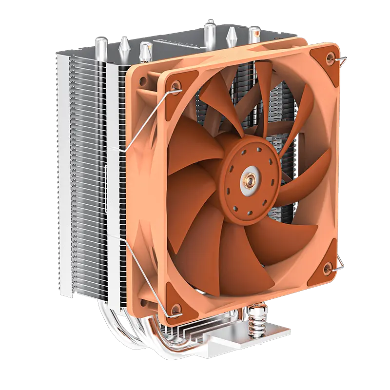 AC Gamemax "Ice Wind" (<34.6dBA, 800-1800RPM, 72.15CFM, 120mm, PWM, 4x6mm, 47 Fins, 200W, 607g.)