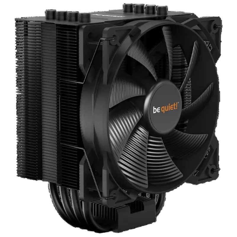 be quiet! AC be quiet! "Pure Rock 2 Black" (19.1-26,8dBA, 1500RPM, 51.4 CFM, 120mm, PWM, 150W, 4x6 mm, 580g.)