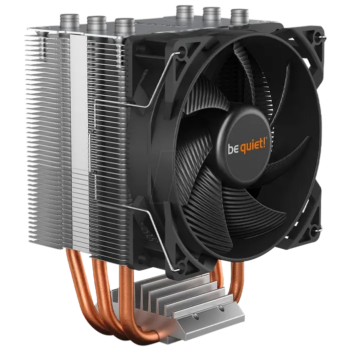 AC be quiet! "Pure Rock Slim 2" (13.1-25,4dBA, 2000RPM, 92mm, PWM, 130W, 3x6mm, 380g.)