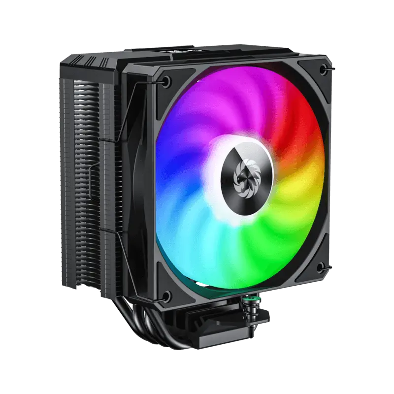 AC Gamemax "Sigma 520 Digital BK" (<33.8dBA, 800-1800RPM, 74.8CFM, 120mm, PWM, ARGB, 4x6mm, Display