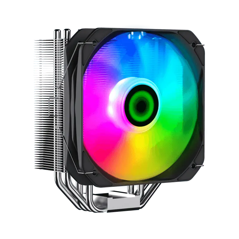 AC Gamemax "Sigma 540 ARGB" (18-26.3dBA, 800-1600RPM, 38-81CFM, 130mm, PWM, RGB, 4x6mm, 200W, 700g.)