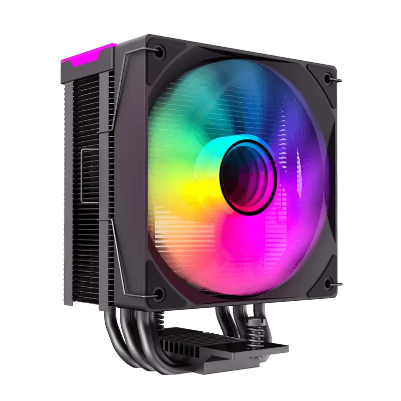 AC Gamemax "Sigma 550 Infinity BK" (<32.5dBA, 800-1800RPM, 58.96CFM, 120mm, PWM, ARGB, 5x6mm, 44 Fin