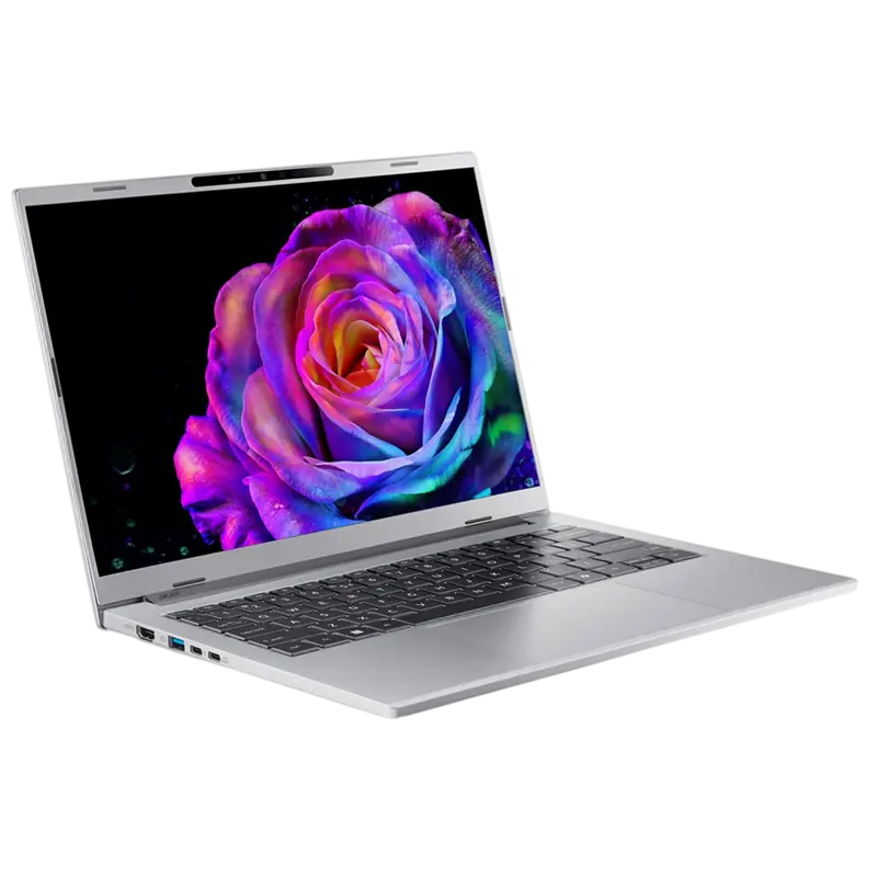 Acer Aspire 14 AI OLED A14-61M Silver Ryzen AI 7 350 32GB 1TB, vedere alternativă