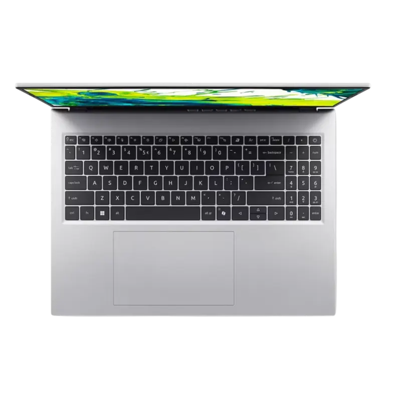 Acer Aspire Go 16 AG16-71P Silver 16 inch Core i9-13900H 32GB 1TB, vedere laterală