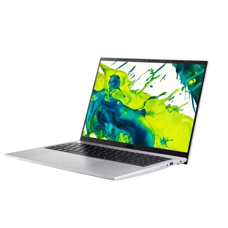 Acer Aspire Go 16 AG16-71P Silver 16 inch Core i9-13900H 32GB 1TB, vedere posterioară