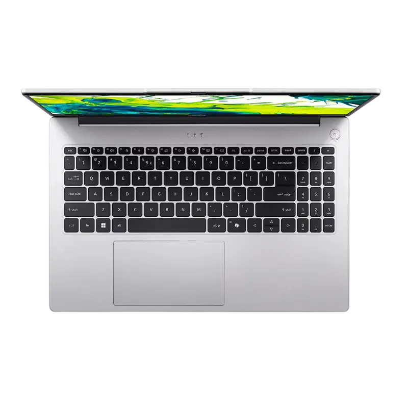 Acer Aspire Lite 15 AL15-45P Silver Ryzen 7 5825U 16GB 512GB, vedere posterioară