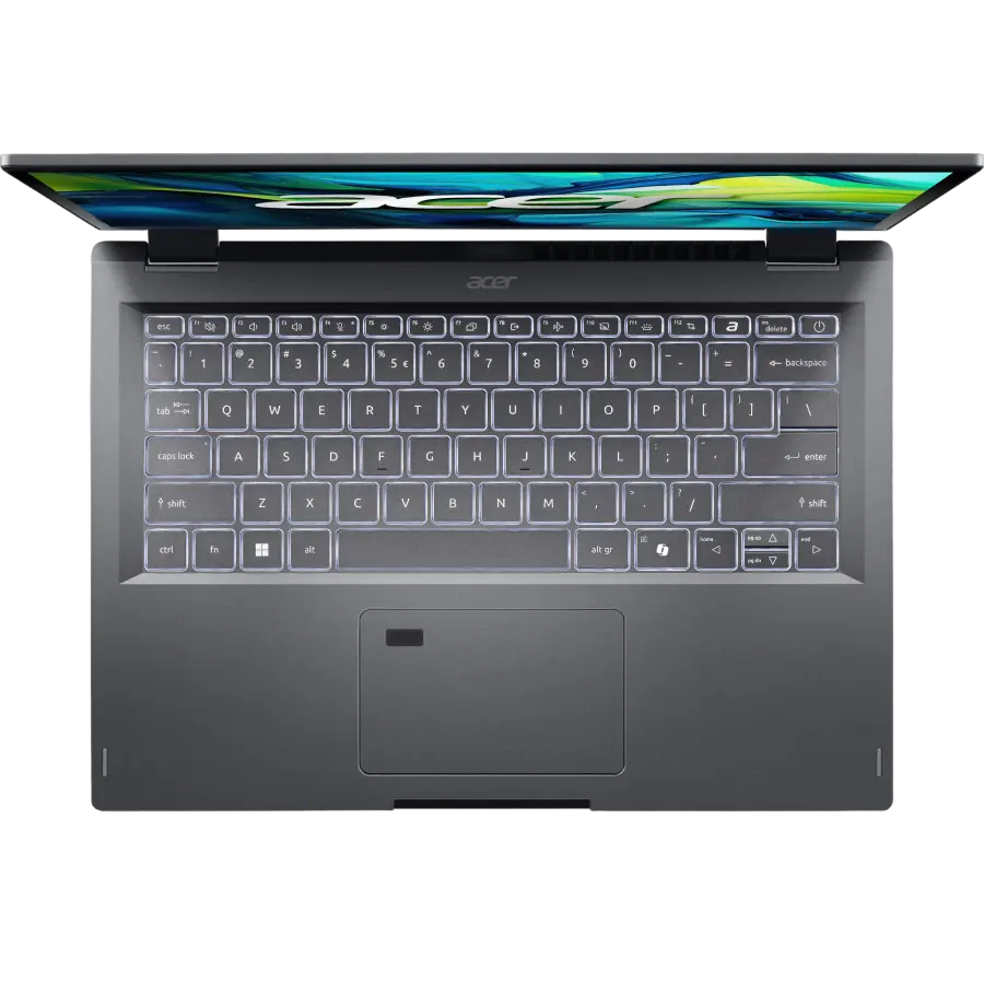 Acer Aspire Spin 14 ASP14-51MTN Gray Core 5 120U 16GB 512GB Win 11, imagine suplimentară 10