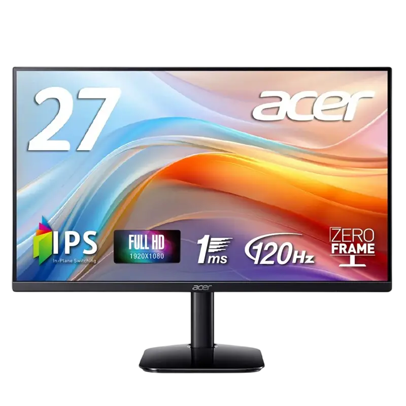 27 inci Acer KA KA272G0bi Negru, IPS, Full HD 1920x1080, 120Hz