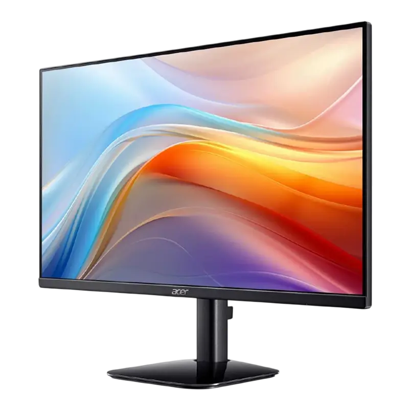 27 inci Acer KA KA272G0bi Negru, IPS, Full HD 1920x1080, 120Hz, vedere posterioară