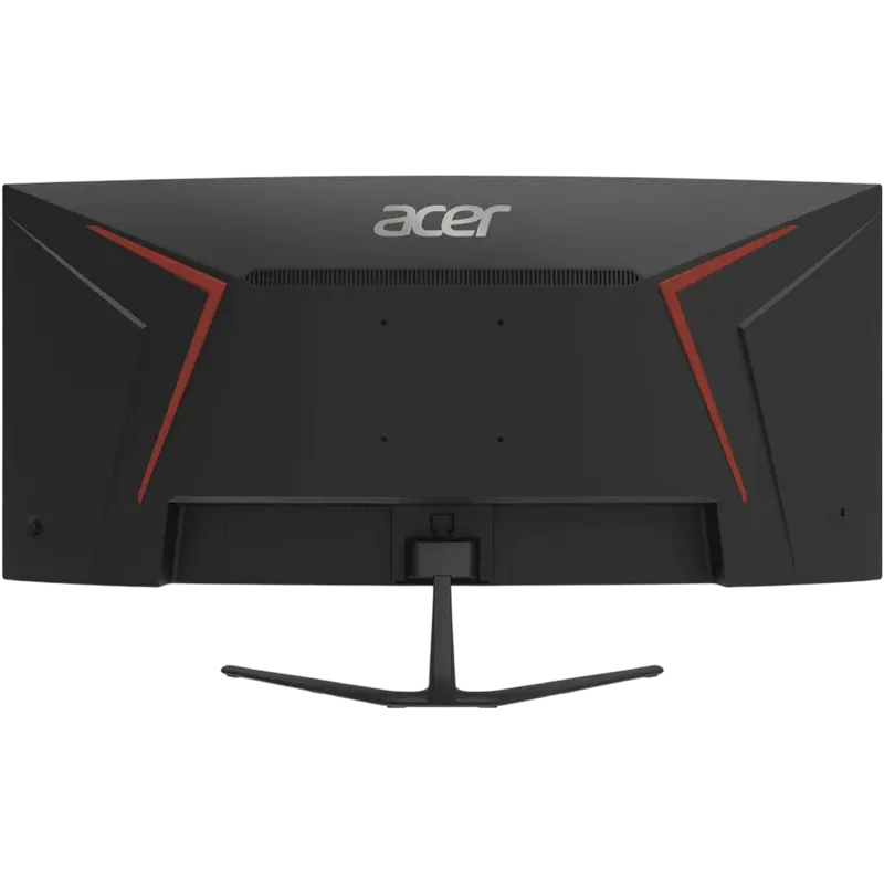34 inci Acer Nitro Nitro ED340CURX0bmiipx Negru, VA curbat, UWQHD 3440x1440, 200Hz, vedere posterioară