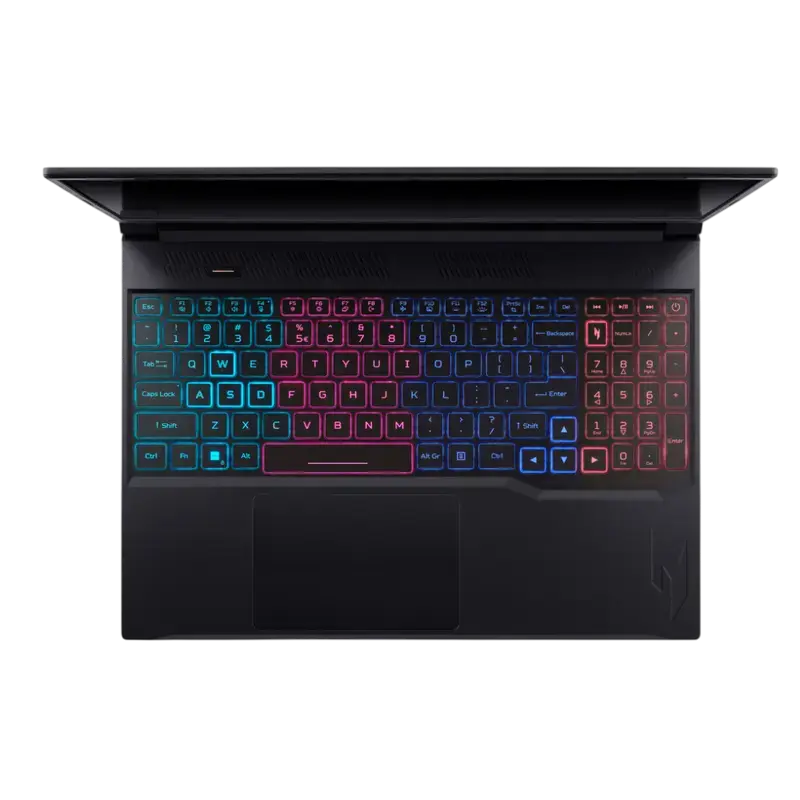 Acer Nitro V 16S AI ANV16S-41 Black 16 inch Ryzen 7 260 16GB 512GB RTX 5050 8GB, vedere posterioară