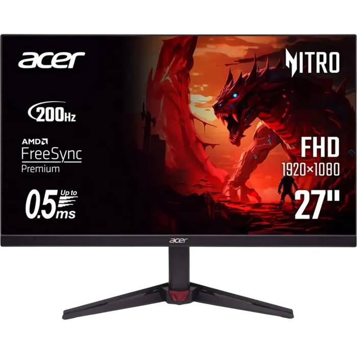 27 inci Acer Nitro Nitro VG270X1bmiipx Negru, IPS, Full HD 1920x1080, 200Hz