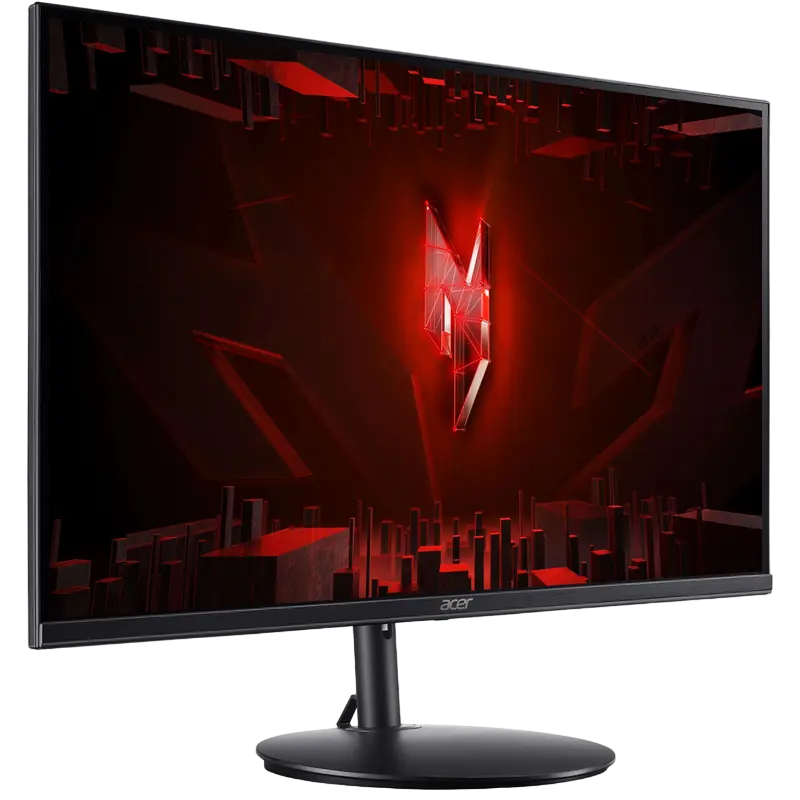 27 inci Acer Nitro Nitro XF270M3biiph Negru, IPS, Full HD 1920x1080, 180Hz, vedere posterioară
