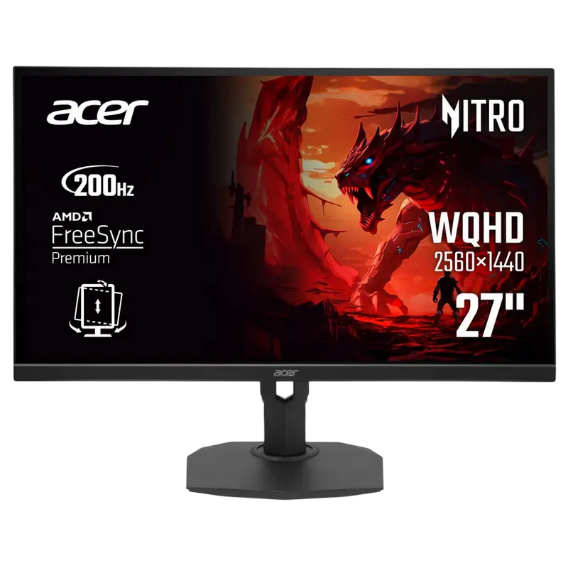 27 inci Acer Nitro Nitro XF273UX1bmiiprx Negru, IPS, QHD 2560x1440, 200Hz