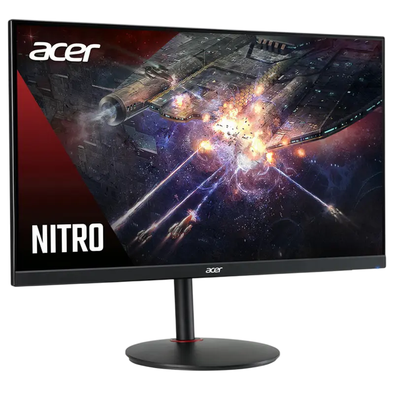27 inci Acer Nitro Nitro XV270M3bmiiprx Negru, IPS, Full HD 1920x1080, 180Hz, detaliu interfață