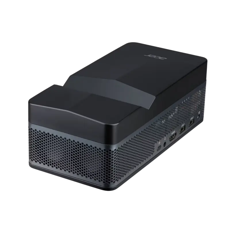 Acer PD1520us UST DLP FullHD LED 500 lumeni Smart, vedere laterală
