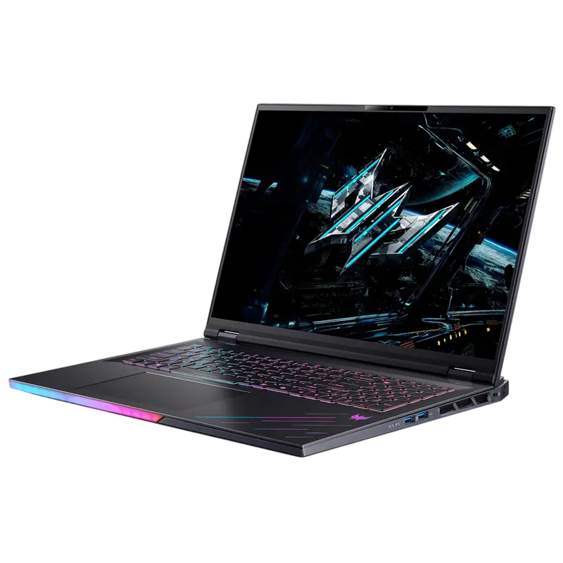 Acer Predator Helios 18 AI PH18-73 Black 18 inch Core Ultra 9 275HX 64GB 2TB RTX 5080 16GB, detaliu interfață