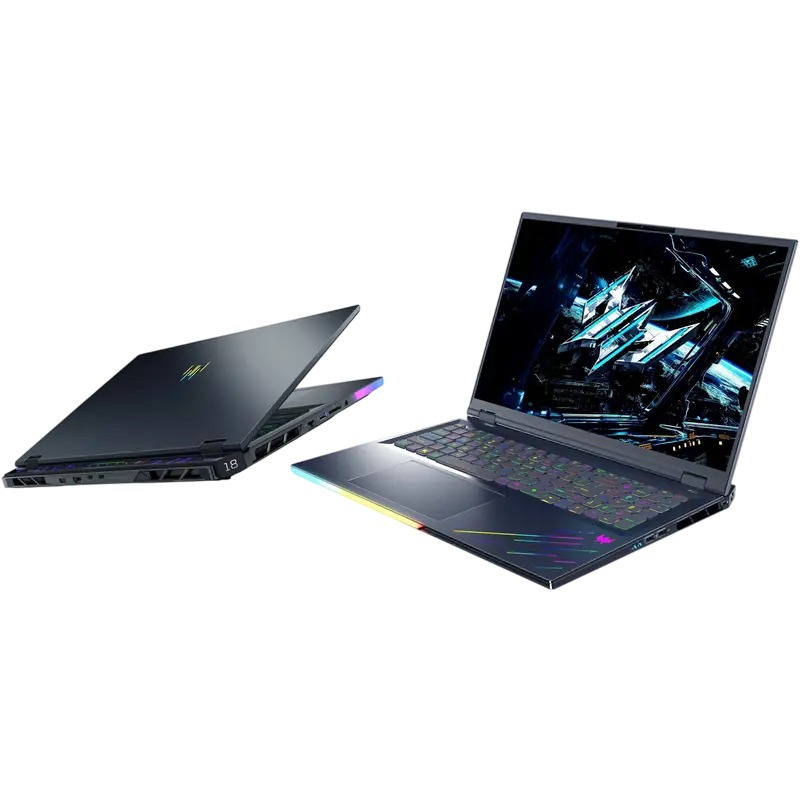 Acer Predator Helios 18 AI PH18-73 Black 18 inch Core Ultra 9 275HX 64GB 2TB RTX 5080 16GB, imagine suplimentară 8