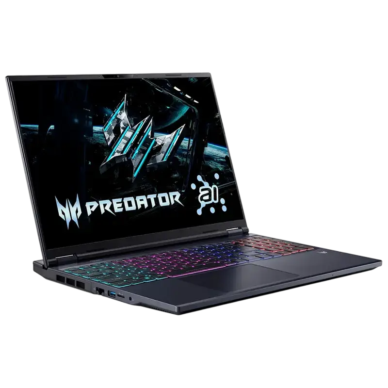 Acer Predator Helios Neo 16 AI PHN16-73 Black 16 inch Core Ultra 9 275HX 32GB 1TB RTX 5070 8GB, detaliu interfață