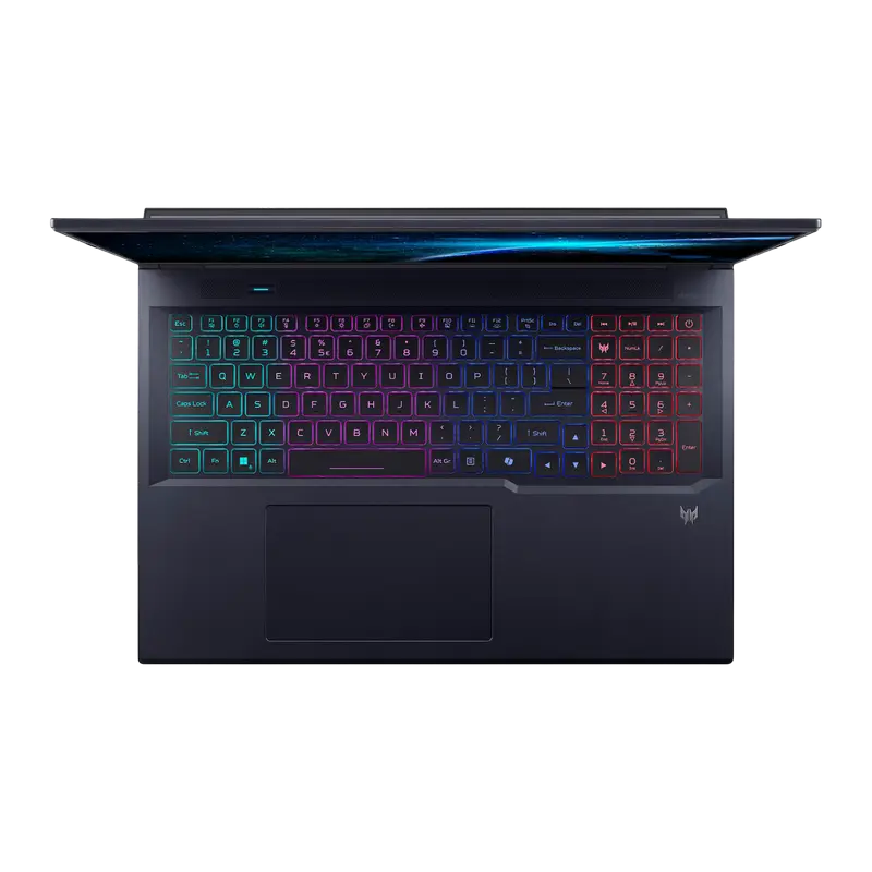 Acer Predator Helios Neo 18 AI PHN18-72 Black 18 inch Core Ultra 9 275HX 32GB 1TB RTX 5070 8GB, vedere posterioară