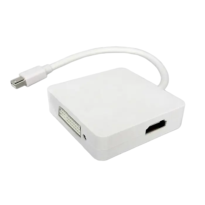 APC Electronic APC Adapter 3-in-1 DP Mini to HDMI/DVI/DP cable 0.15M