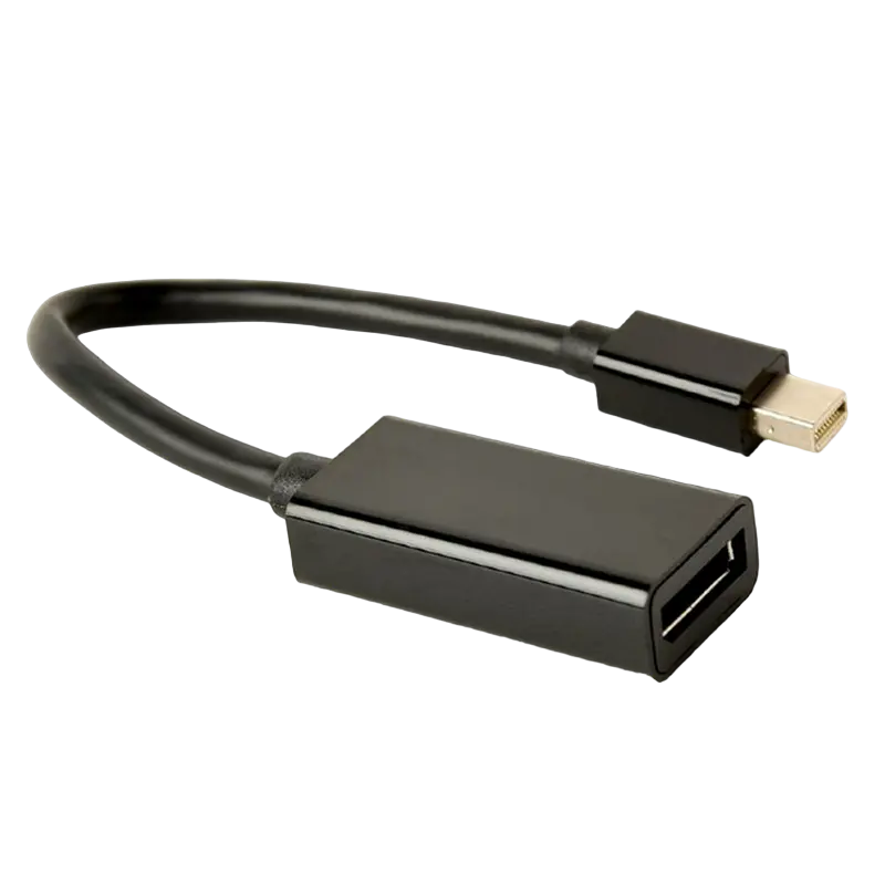 Adapter DP F to mini DP M, 4K, Cablexpert "A-mDPM-DPF4K-01", Black